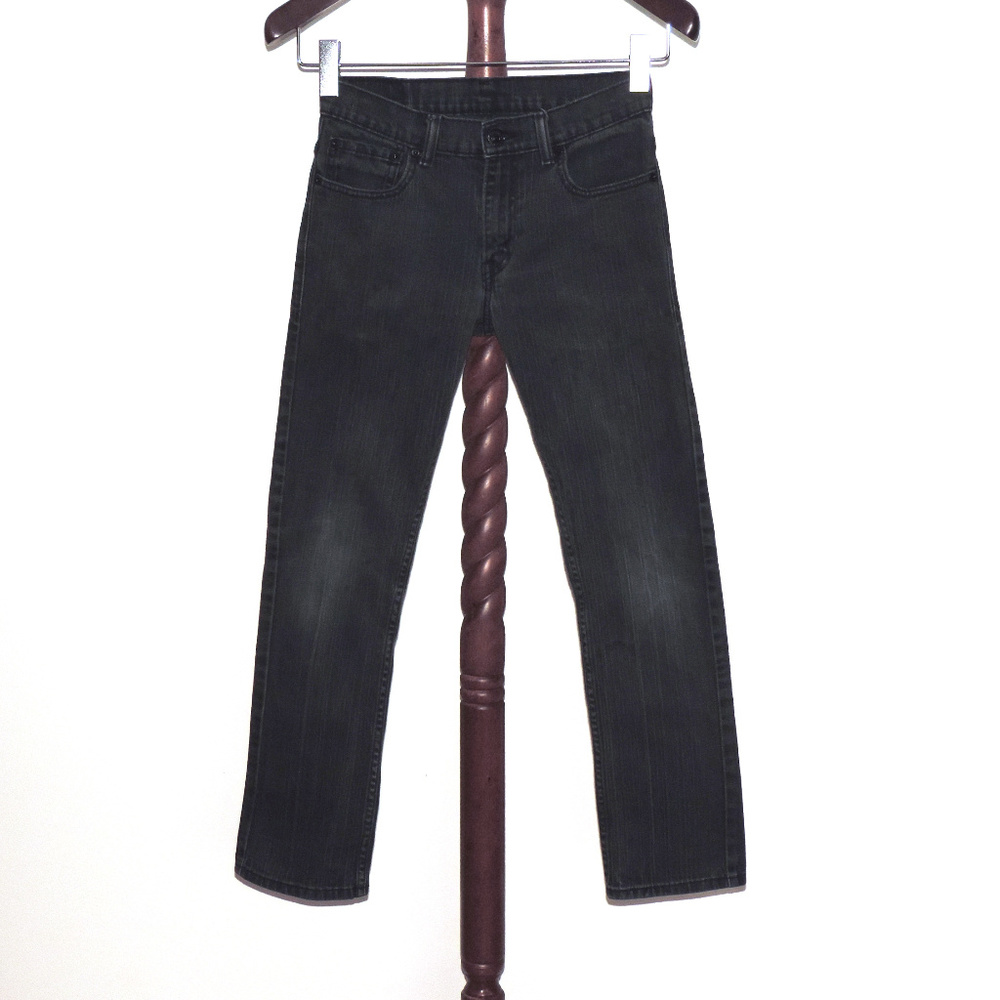 Boy's Levi's 511 black skinny jeans